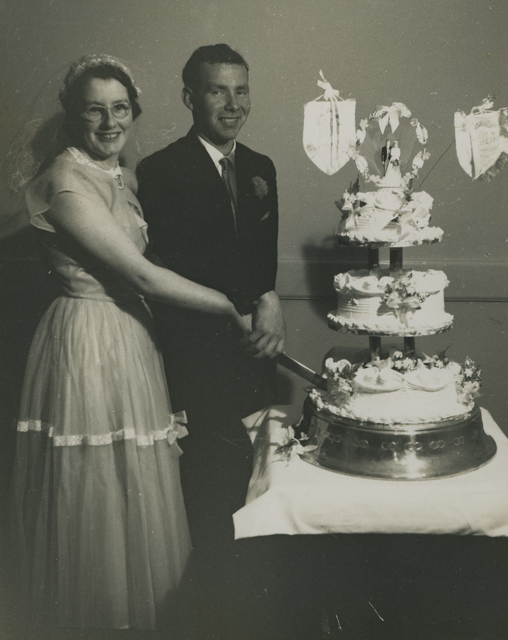 Archie MacCallum and Ethel Wood's Wedding