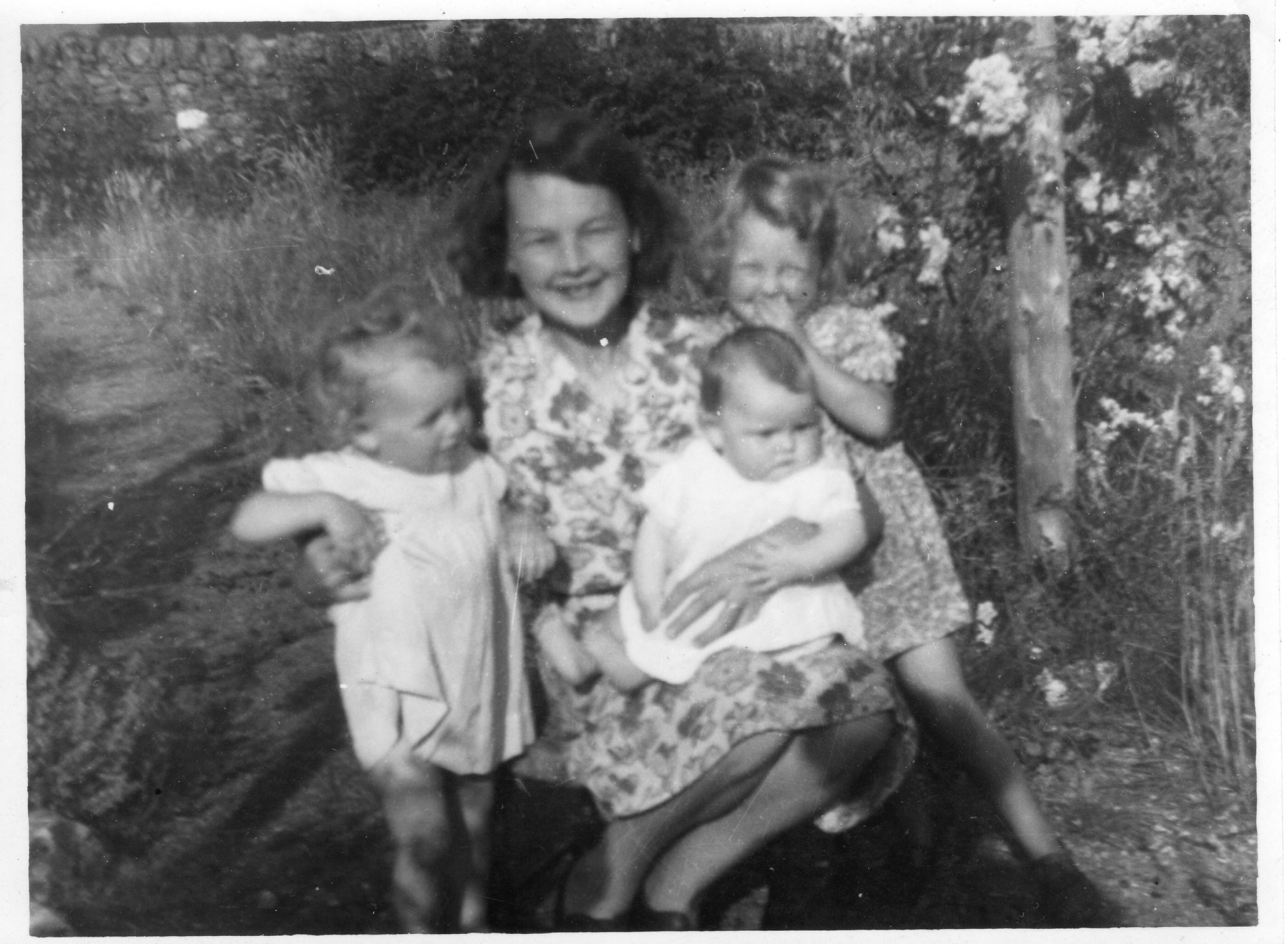 Jean MacKay with Norma, Hazel and Sheila